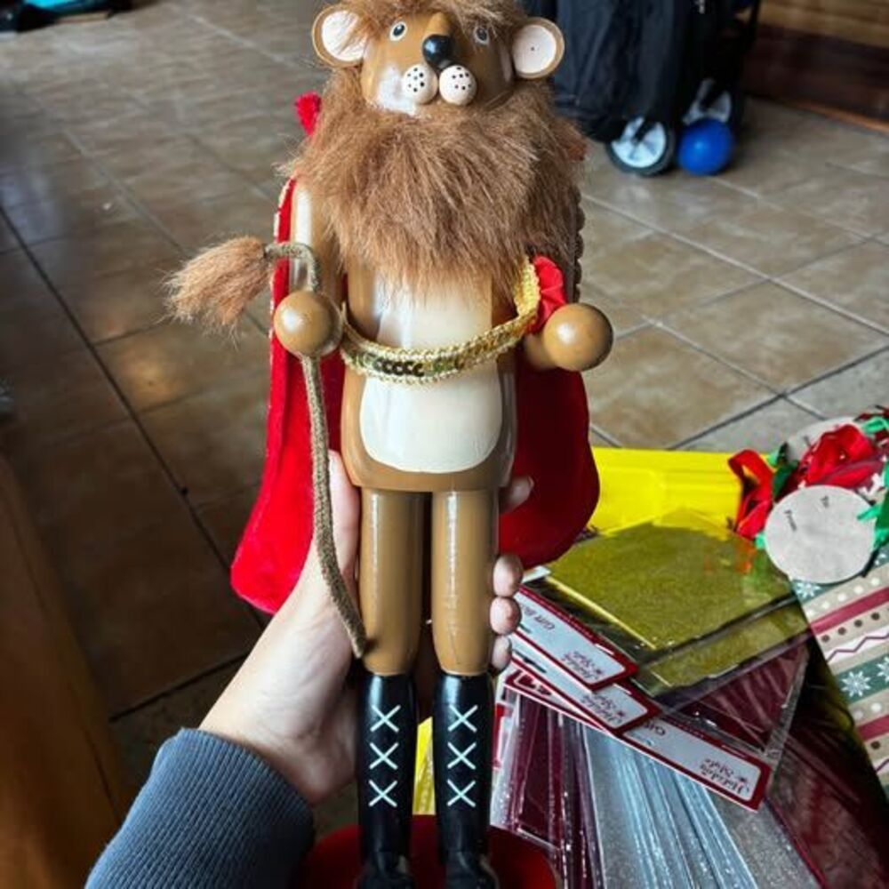 Lion Wizard of Oz Nutcracker
